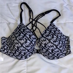 Pink Victoria secret bra
